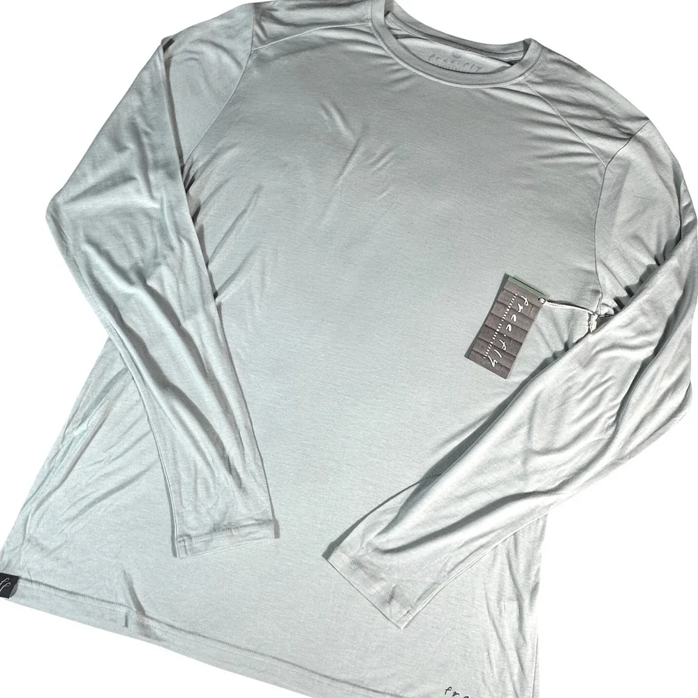 Free Fly Bamboo Lightweight Long Sleeve NWT Men XL Sage Performance Shirt